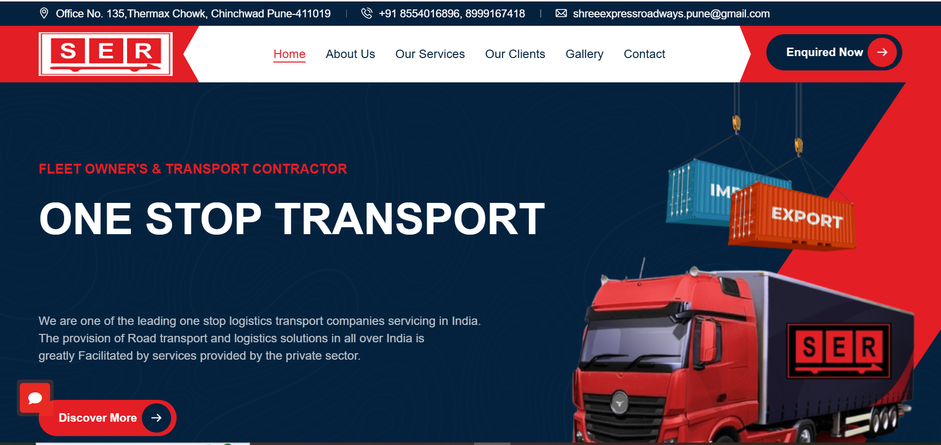 Shree Express Roadways